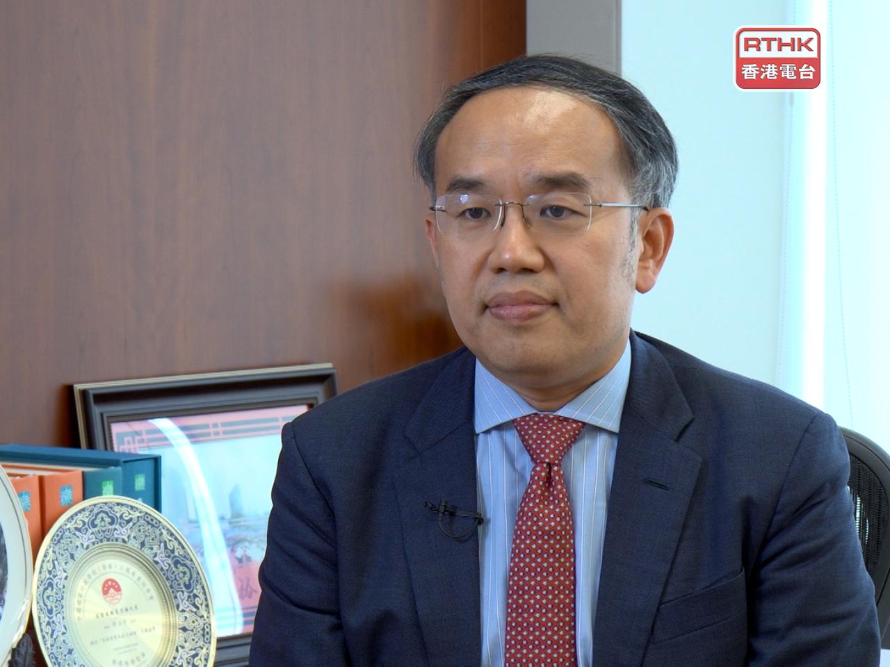 許正宇表示，措施要確保與借款人無關的資訊，不會落到放債人手上。（港台圖片）