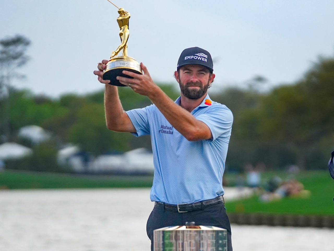 Young carded a four-under-par 68 to win his second PGA Tour title on 13 under par. Photo: Reuters