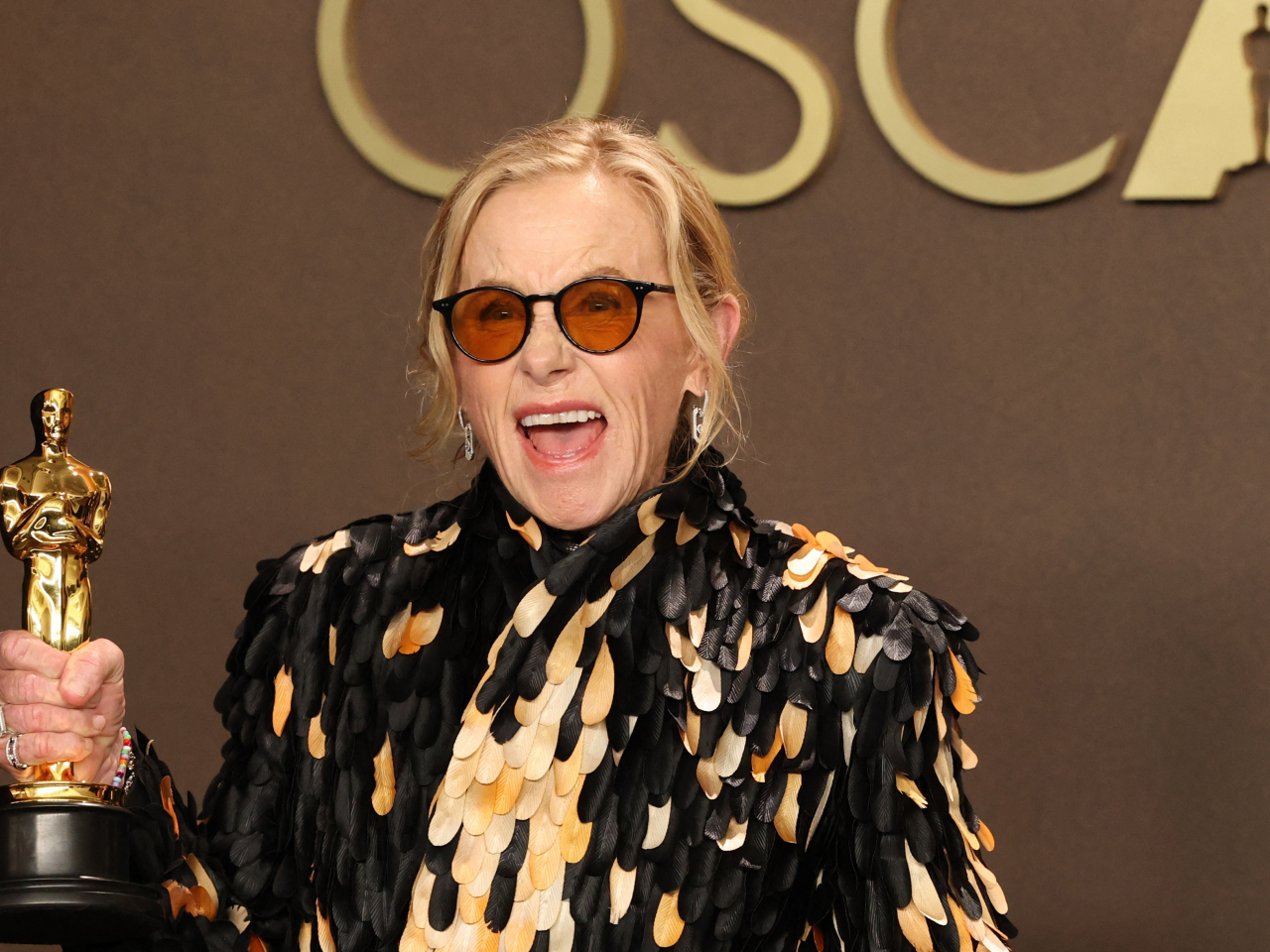 《凶器》艾美麥蒂根奪得最佳女配角。(路透社)