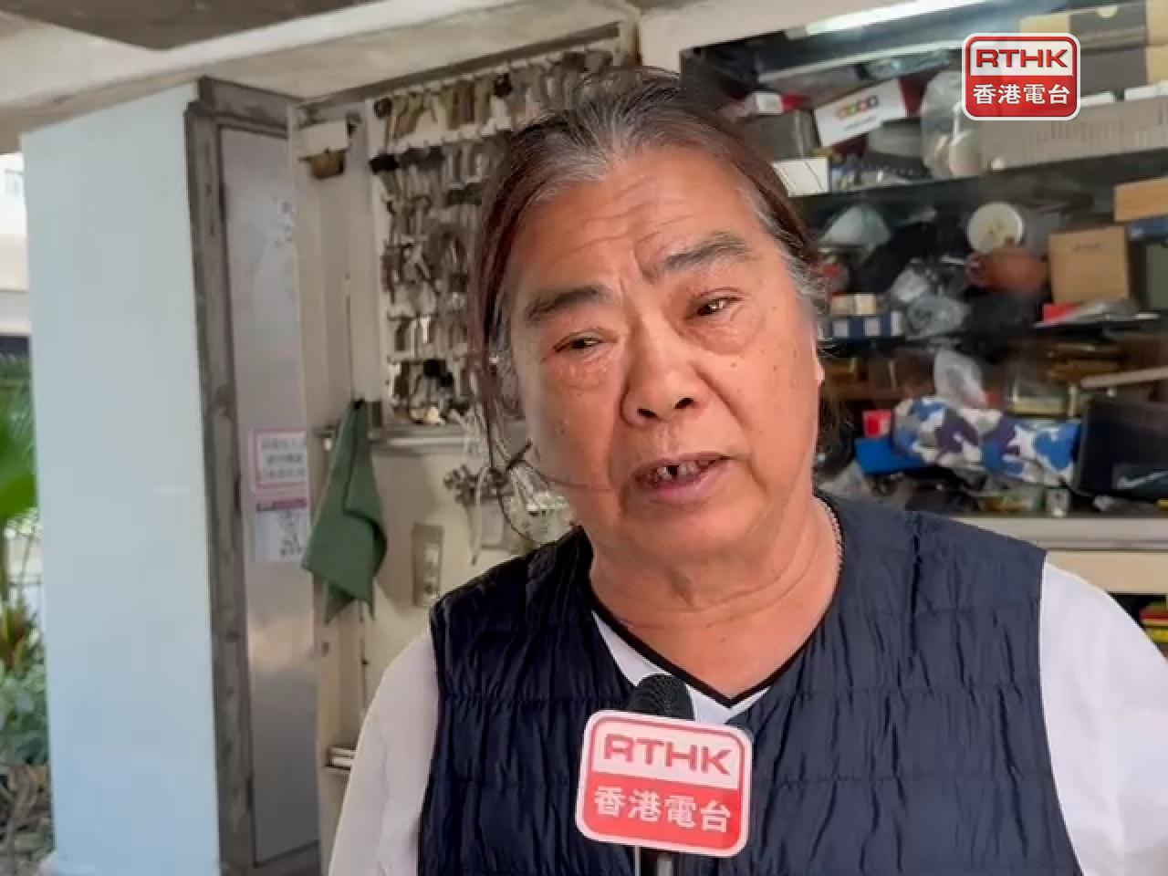 有目擊者表示，事發時聽到至少兩聲撞擊聲。（盧紫菁攝）