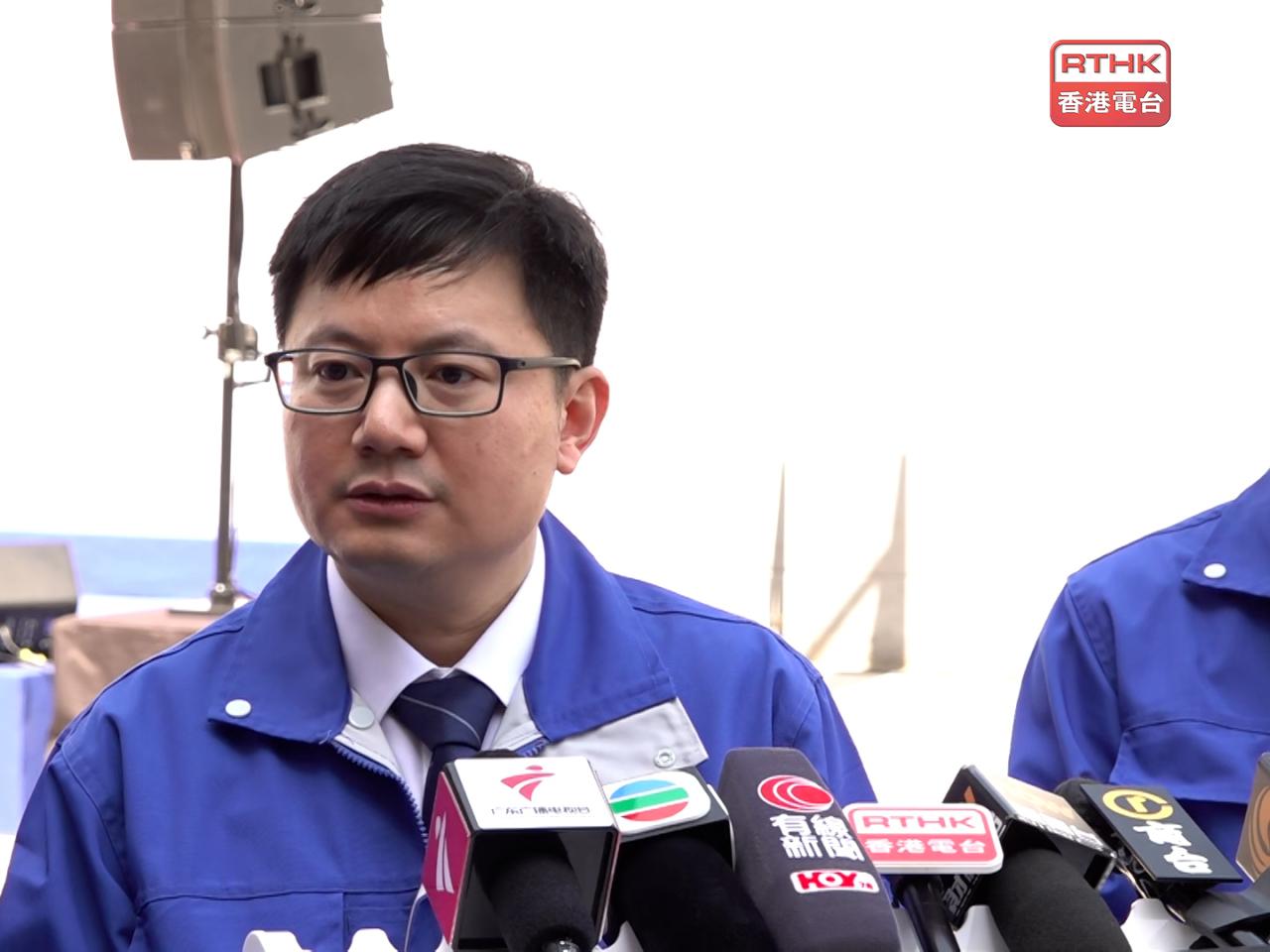 Henan Oriental Materials' Wang Yongchao says the company plans to hire more than 100 top-level talent locally. Photo: RTHK