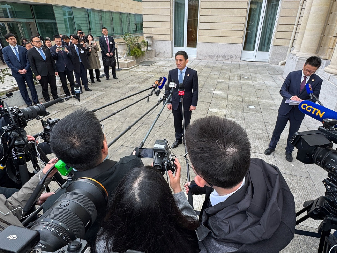 Li Chenggang calls the latest round of China-US trade talks in-depth, candid and constructive. Photo: Reuters