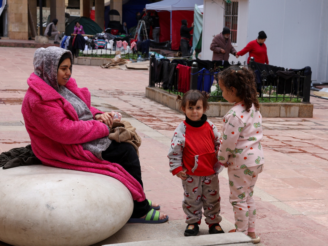 Lebanese authorities say more than 1 million people have been driven from their homes, and more than 130,000 are living in collective shelters. Photo: Reuters