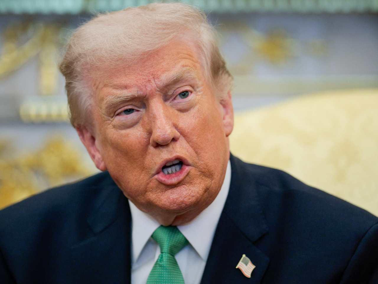 特朗普表示，將會在五至六星期後訪華。（路透社）