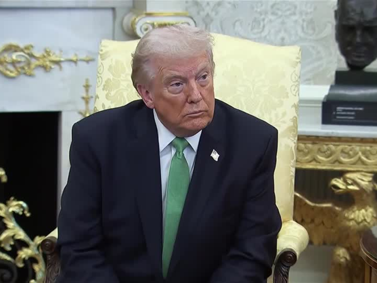 Donald Trump told reporters that his side were "working with China" and that they were "fine" with the postponement. Photo: Reuters