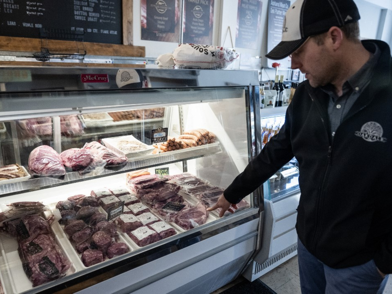 A significant factor behind the goods price increase was food costs. File photo: AFP