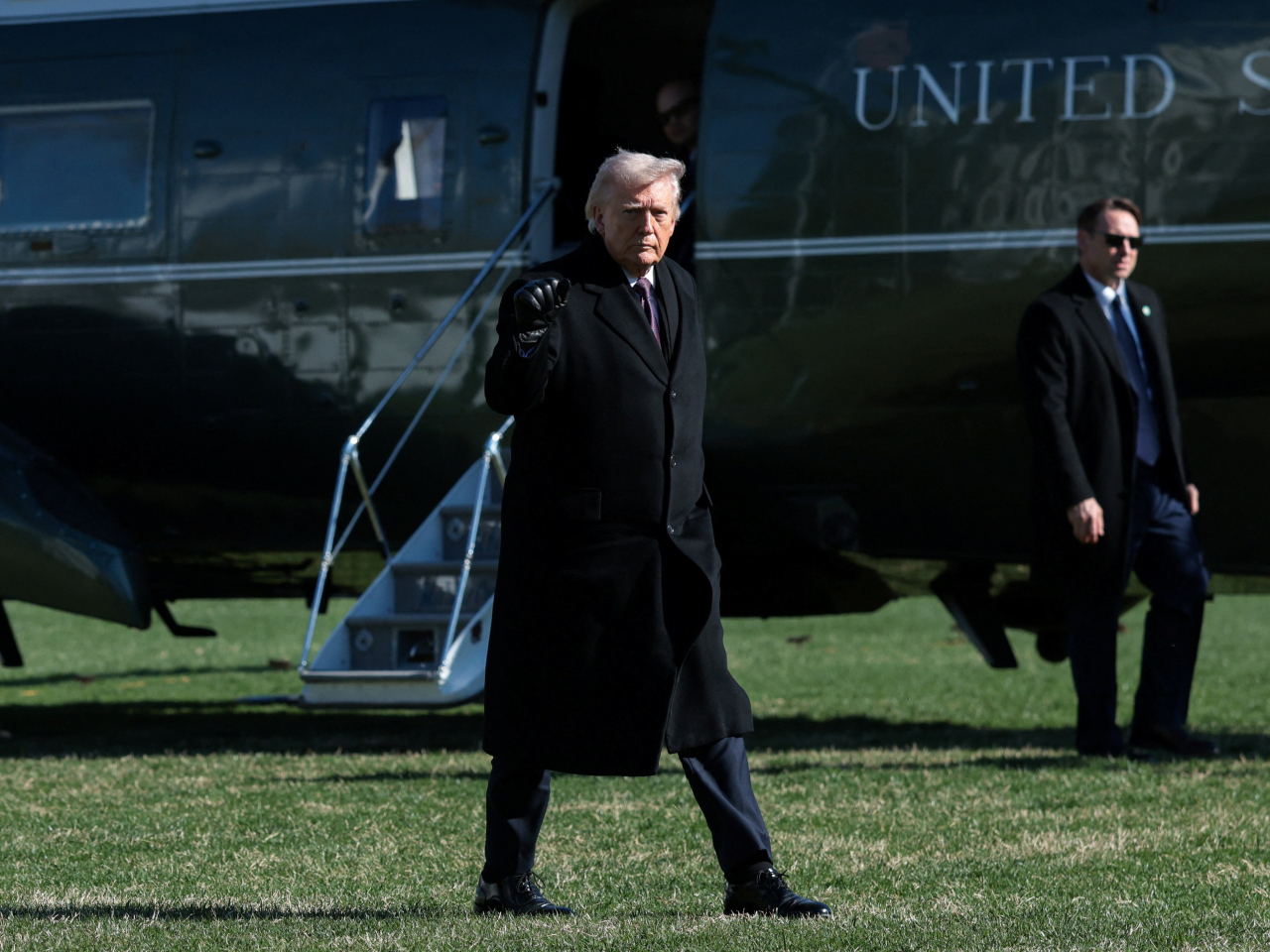 特朗普表示，美國對以色列襲擊伊朗油氣設施毫不知情。（路透社）