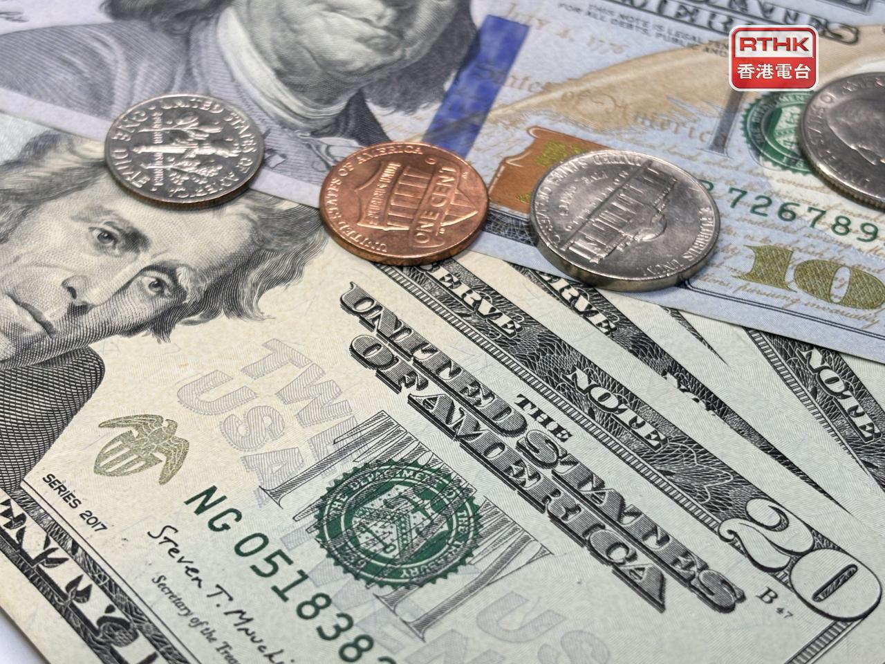 美國兩年期債息迫近4厘關口，高見3.96厘，大升21.7個基點，創近8個月新高。（港台圖片）