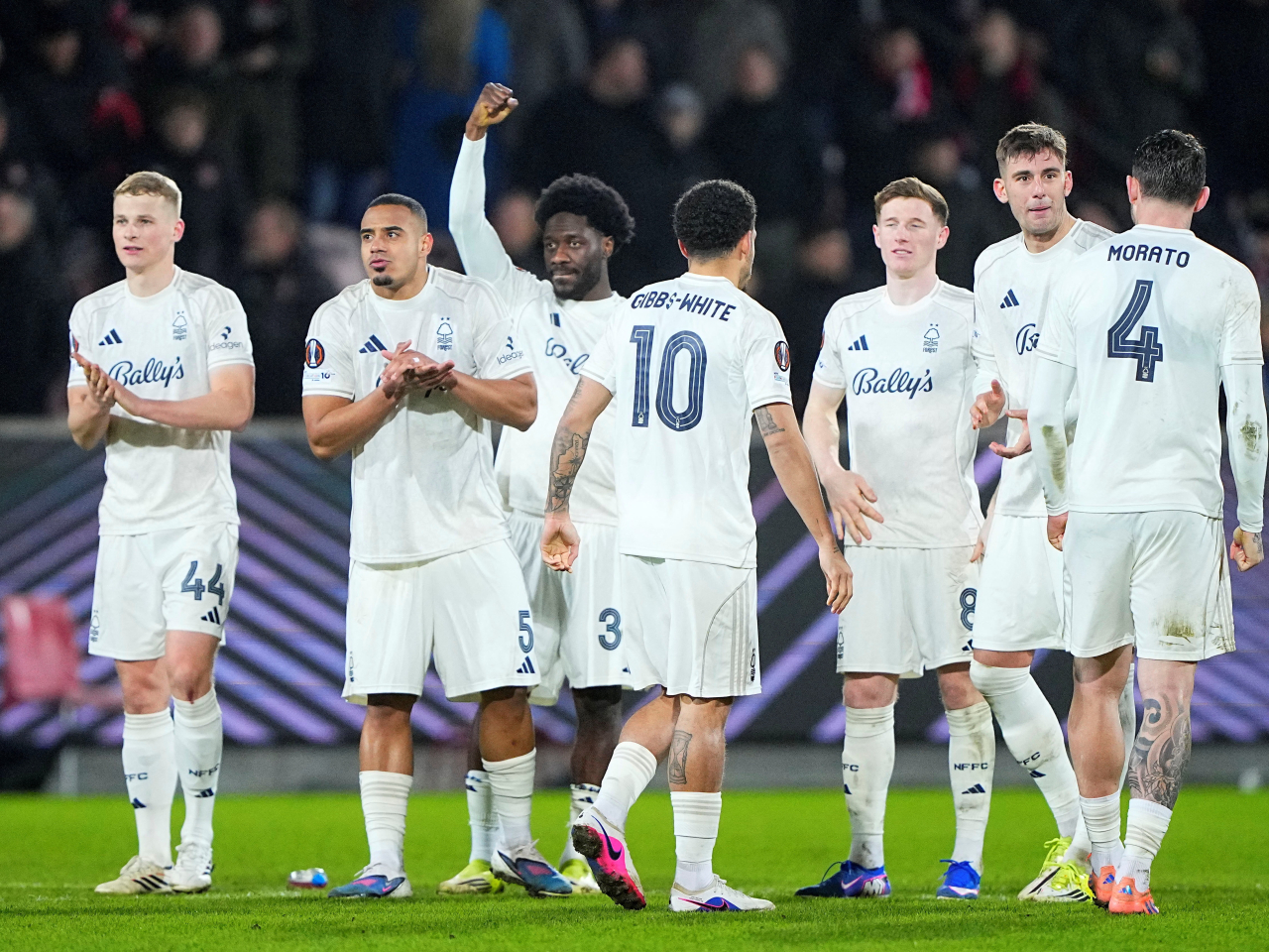 Forest advanced to the last eight after outlasting Midtjylland on penalties. Photo: Reuters