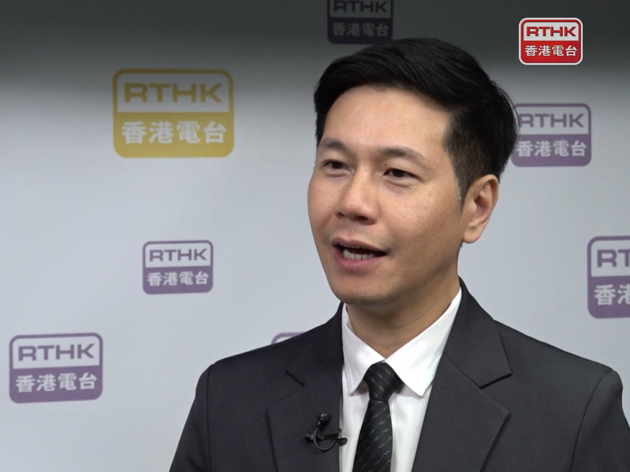 吳傑莊說，市民如果把智方便帳戶借給他人，等同借出身份證及個人資料。（港台圖片）