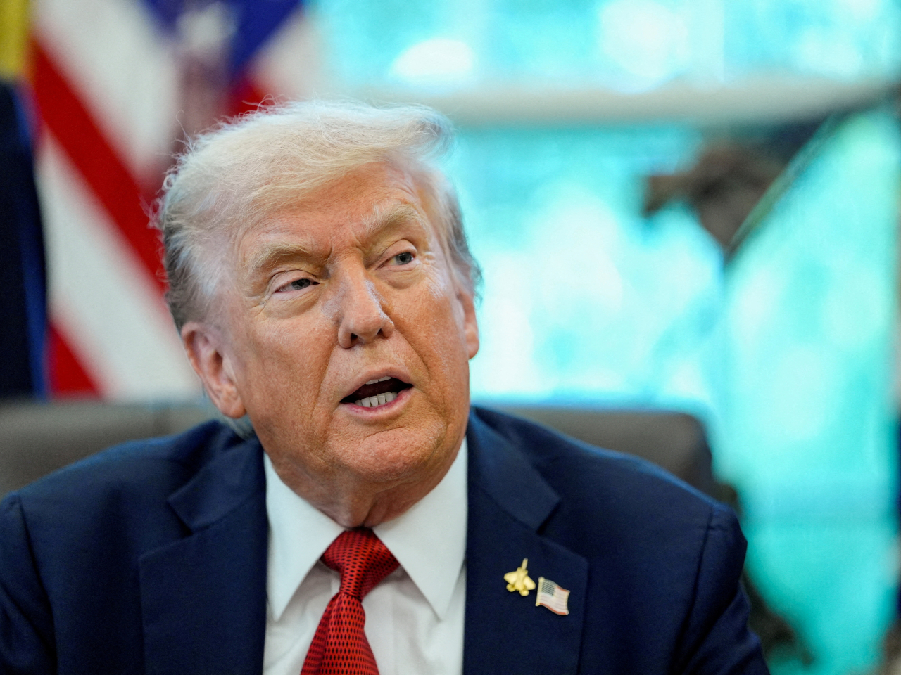 特朗普認為當美國想結束與伊朗的戰事時，以色列亦準備好結束。（路透社資料圖片）