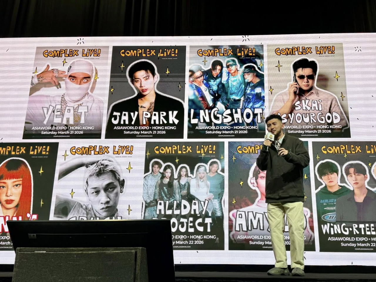 ComplexCon香港今早開幕。（羅淑佩社交網頁圖片）