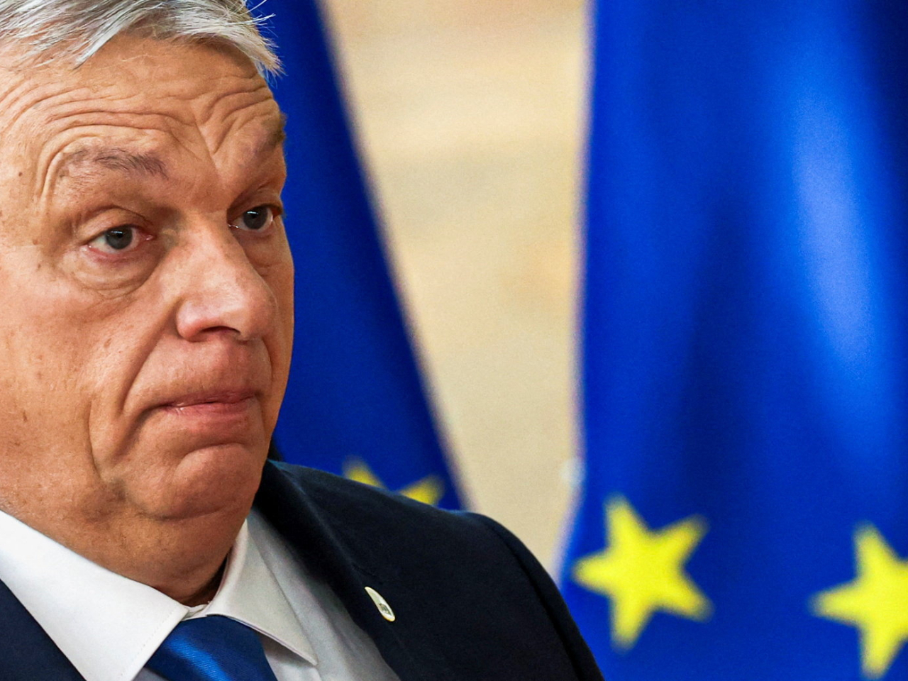 歐爾班日前在布魯塞爾舉行的歐盟峰會上，阻止歐盟即將向烏克蘭提供的900億歐元援助貸款。（路透社資料圖片）