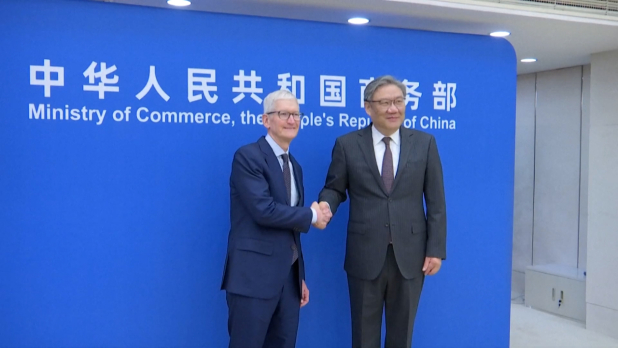 王文濤希望蘋果公司堅定在中國發展信心　分享中國發展機遇