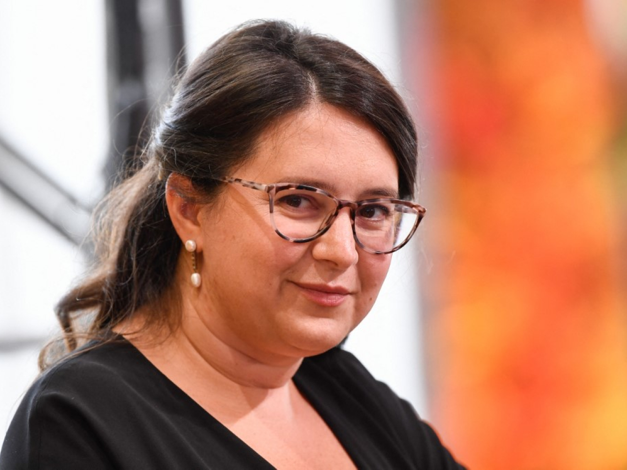 CBS News editor-in-chief Bari Weiss says the decision to shut down its radio news service after nearly 100 years of operation is a 'necessary' one. File photo: AFP