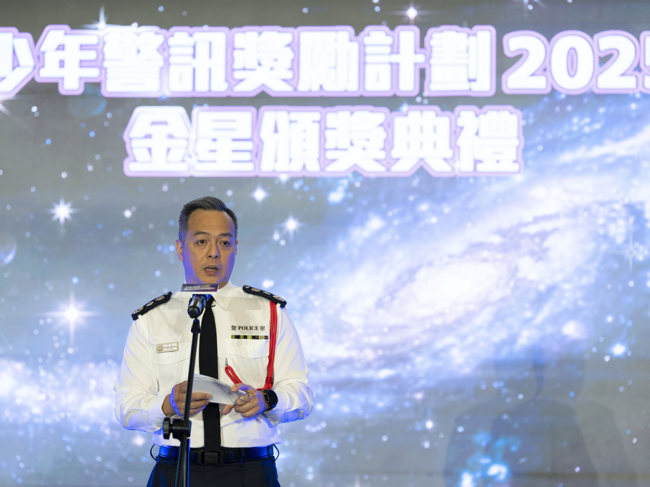 周一鳴感謝社會各界、學校、家長及會員多年來的鼎力支持，在各個層面的無私奉獻，讓少訊能不斷精益求精。（政府新聞處）