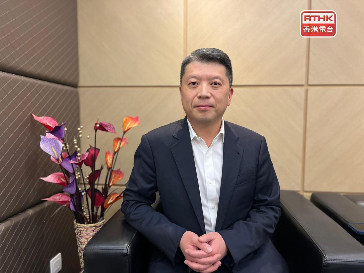 何敬麟表示，澳門納入國家五年規劃有利澳門下一輪經濟高質量發展。（鄭月明攝）