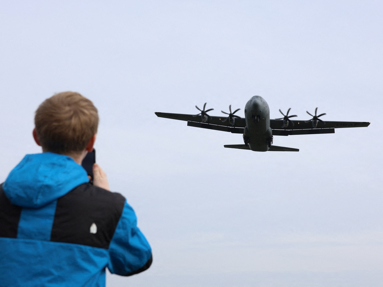 圖為同型號C-130「大力神」運輸機。（路透社資料圖片）