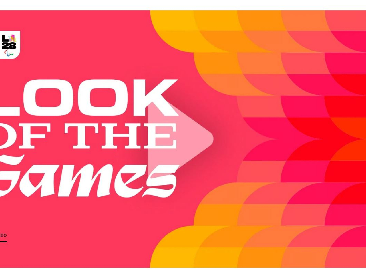 2028年洛杉磯奧運會的色彩系統與核心圖形以「超級花海」為靈感，展示南加州風情。（洛杉磯奧運會網頁截圖）