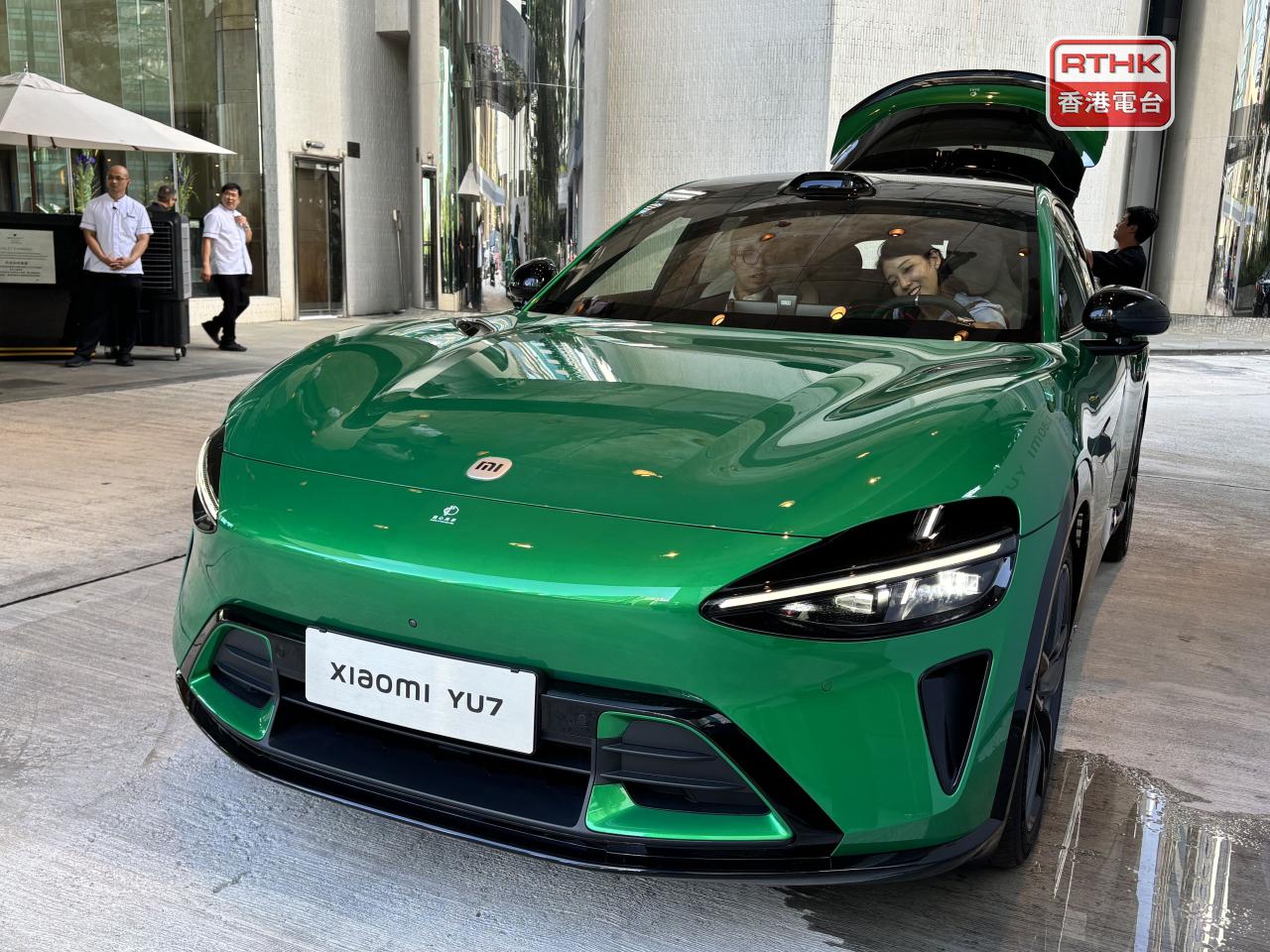 小米今年年智能電動汽車交付目標55萬輛。（港台圖片）