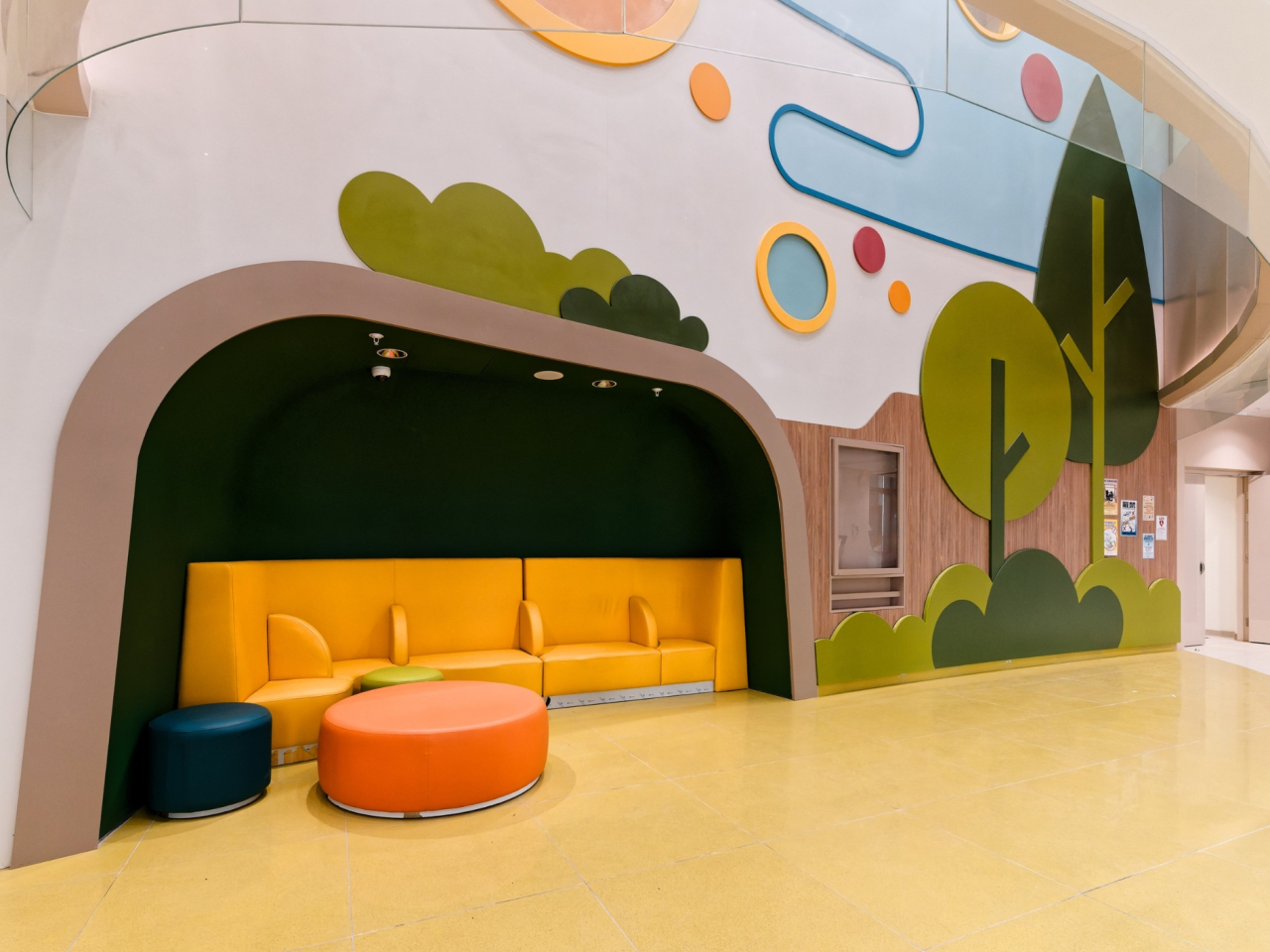 葵涌醫院的兒童及青少年精神健康專科門診服務將會率先於今年三月三十日起在新醫院大樓啓用。（醫院管理局圖片）