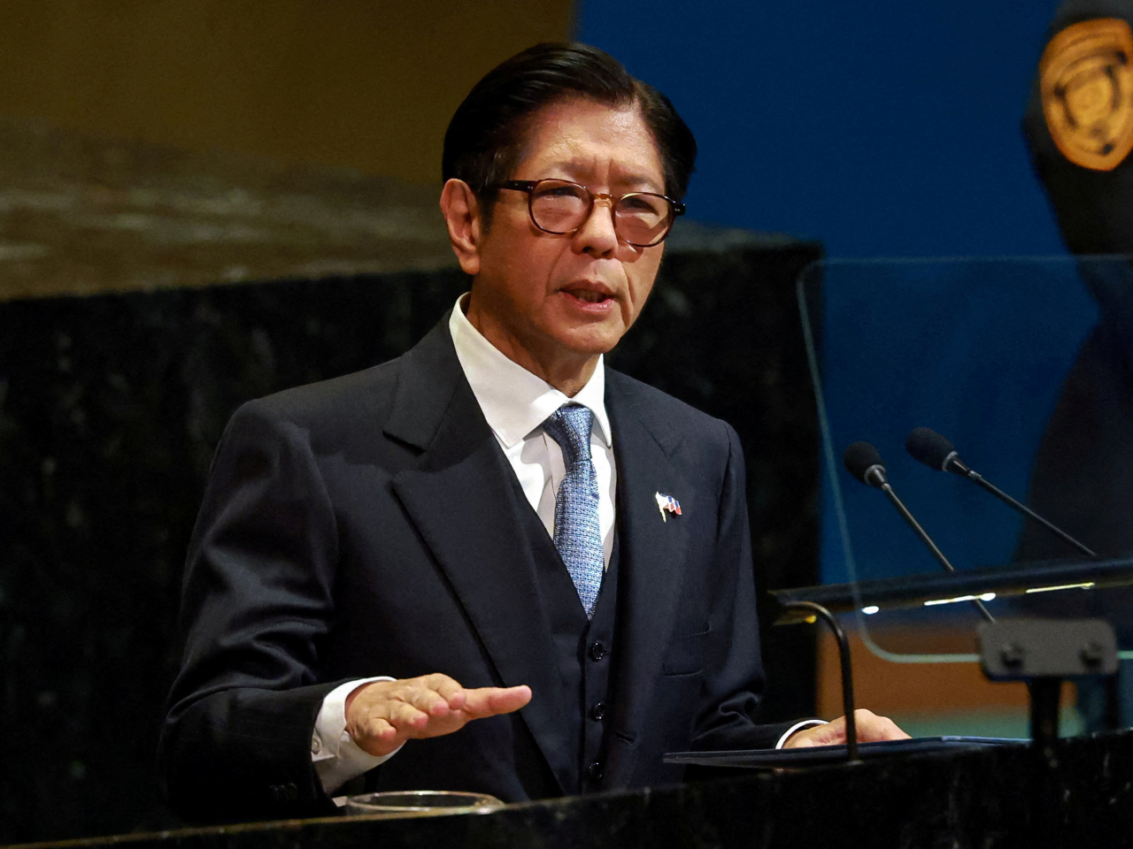 小馬可斯在行政命令中表示，衝突已造成全球能源市場的不確定性。(路透社資料圖片)