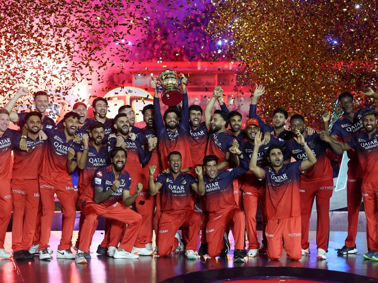 The RCB won the Indian Premier League for the first time last year. File photo: Reuters