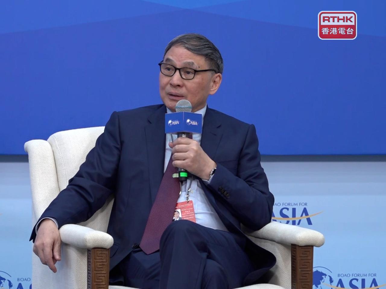 鄭永年期望，基於經貿談判基礎上，兩國能多作溝通，增強雙方政治信任。（劉澤浩攝）