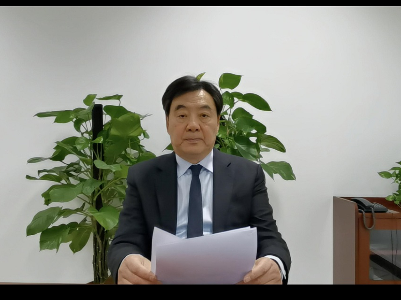 翟雋表示，願繼續同海方保持密切溝通，為推動局勢降溫作出不懈努力。（新華社資料圖片）