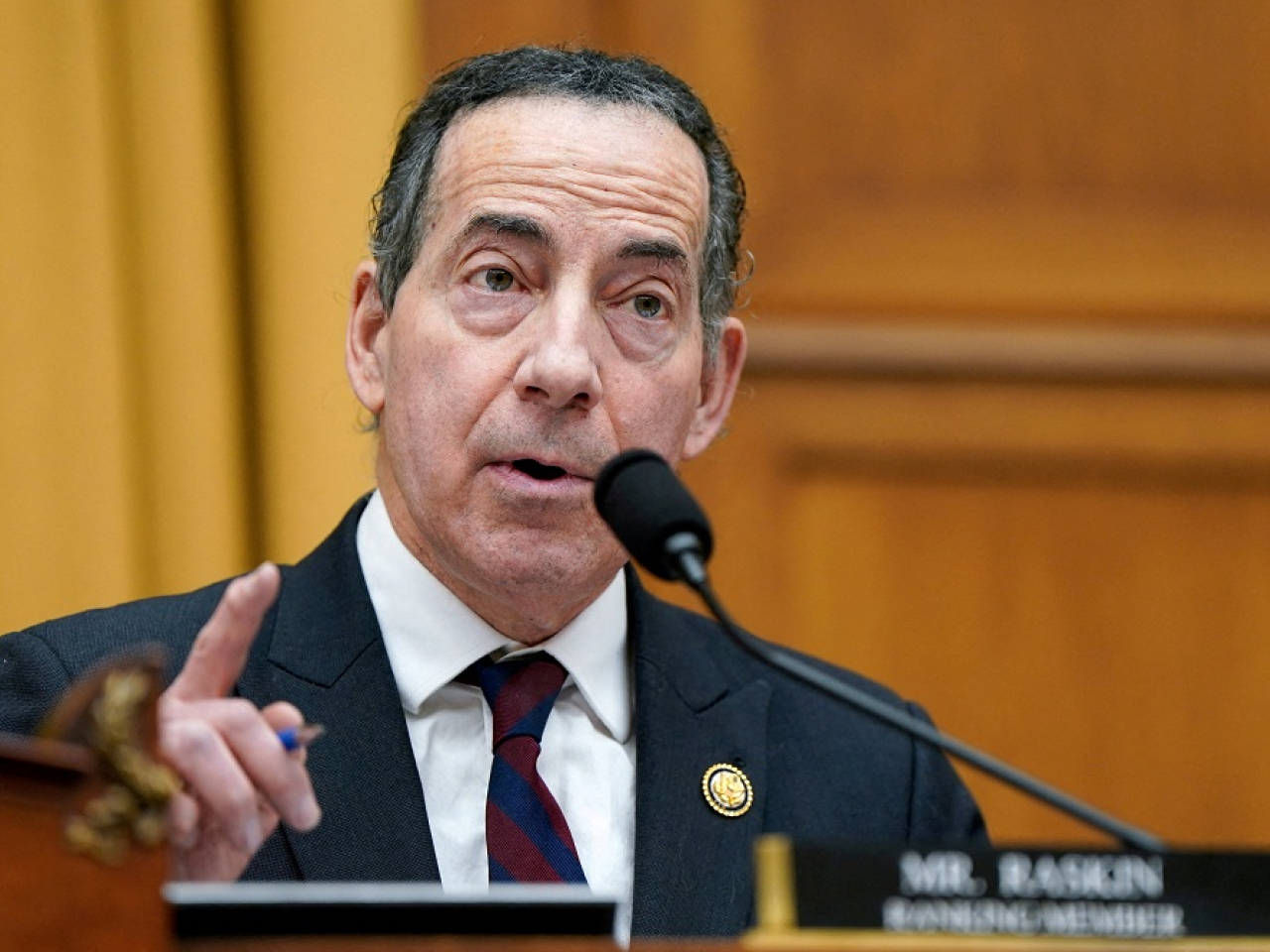 Jamie Raskin, the top Democrat on the House Judiciary Committee, says some documents were "so sensitive that only six people in the entire US government had access to them." File photo: Reuters
