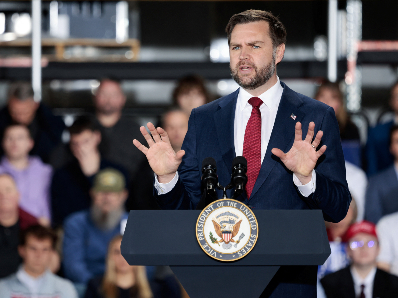 美國傳媒引述官員消息報道，副總統萬斯將會率團前往巴基斯坦。（路透社資料圖片）