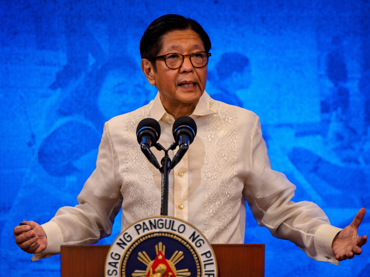 菲律賓總統小馬可斯表示，中東戰事已對國家能源供應構成「迫在眉睫的威脅」。(路透社)