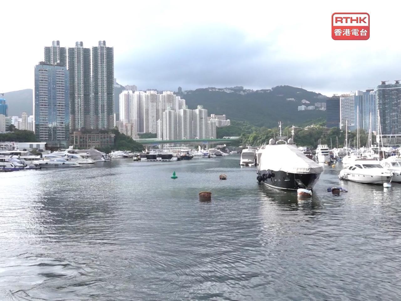 The government aims to offer 200 berths in its plan to build a marina at the Aberdeen Typhoon Shelter expansion area. File photo: RTHK