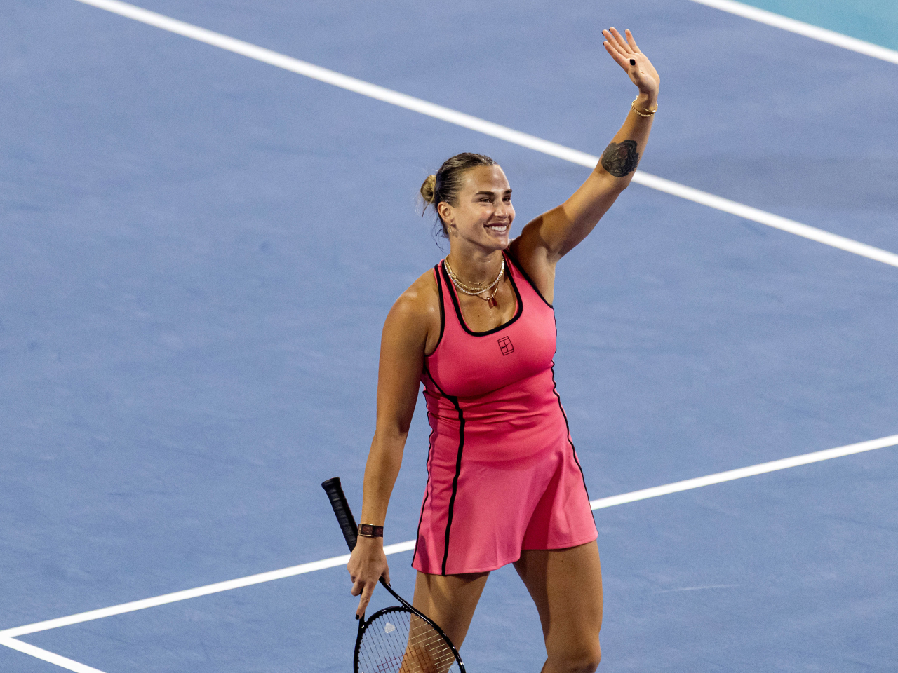 Sabalenka has yet to drop a set at the Masters 1000 event in south Florida. Photo: Reuters