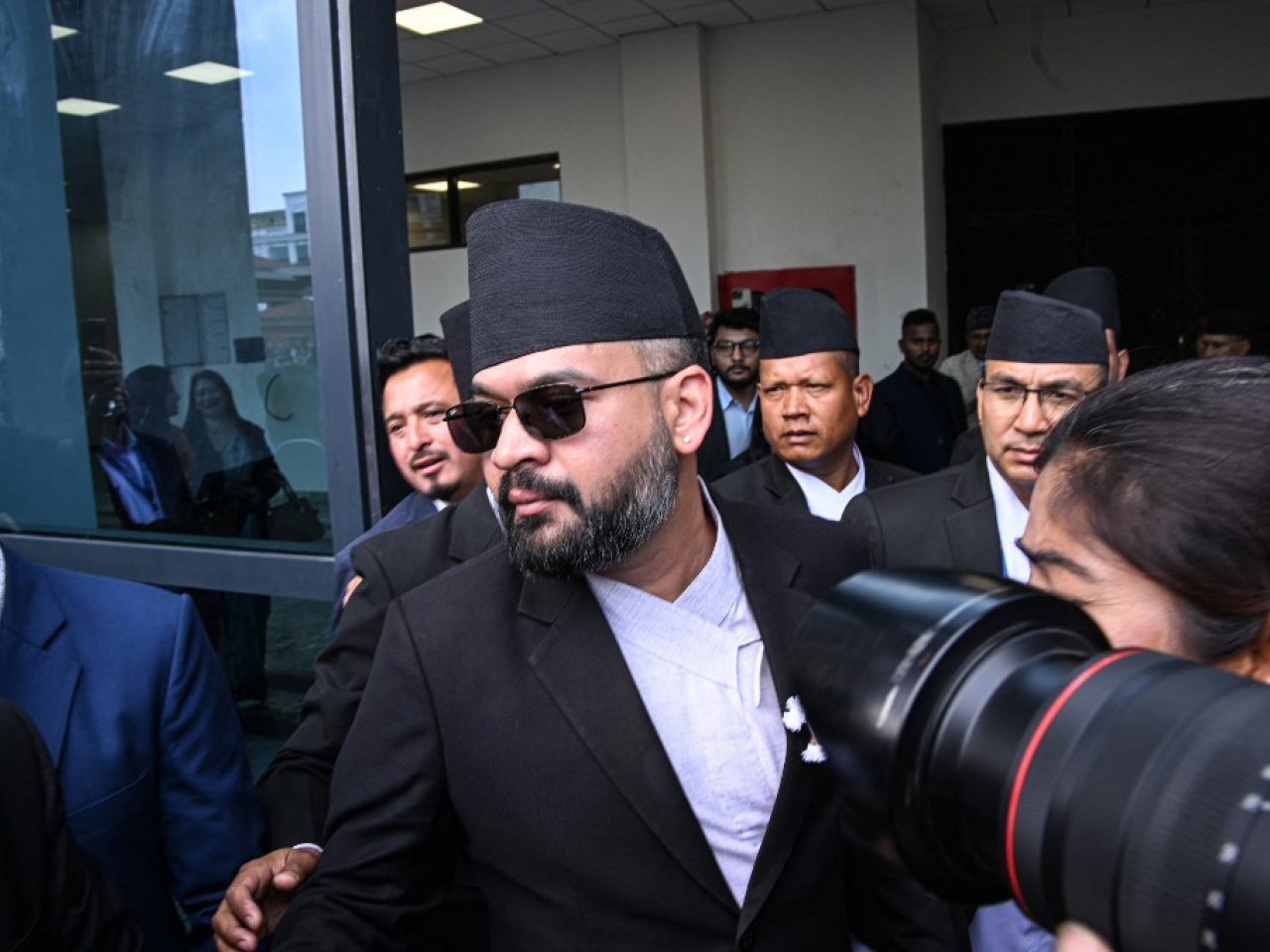 Balendra Shah, who will be sworn in on Friday, called for unity in the rap song "Jay Mahakaali." File photo: AFP