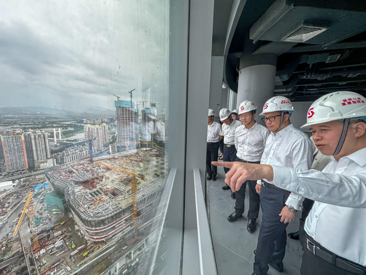 保安局指，新皇崗口岸聯檢大樓將採用「合作查驗、一次放行」模式，預料屆時可大幅縮短過關時間。（政府新聞處資料圖片）