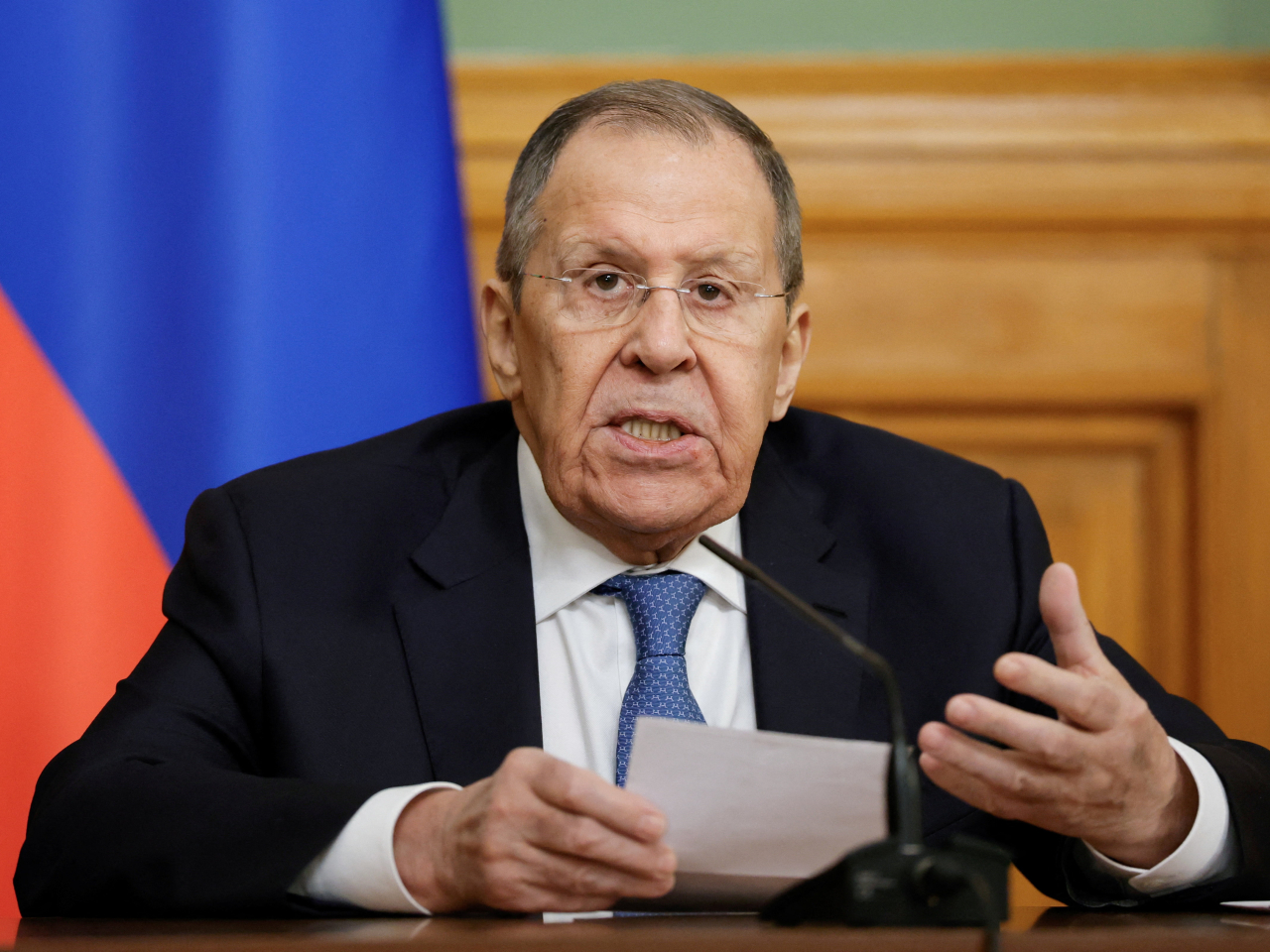 拉夫羅夫對伊朗將美國軍事基地作為打擊目標，並不感到意外。（路透社）