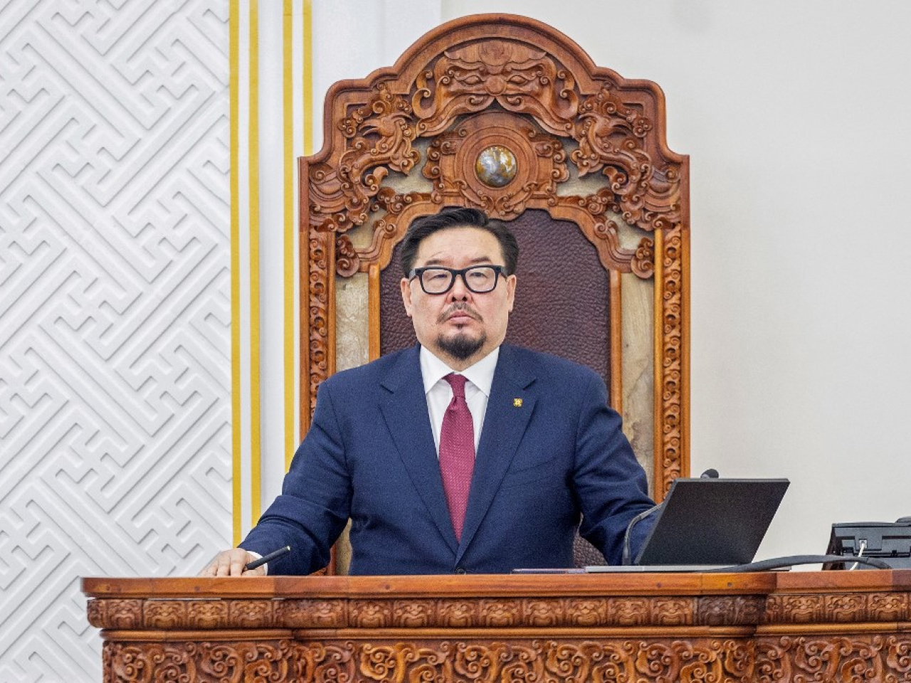 Mongolia&rsquo;s Prime Minister Gombojav Zandanshatar told parliament he was resigning "at a challenging time" at his own request. Photo: AFP