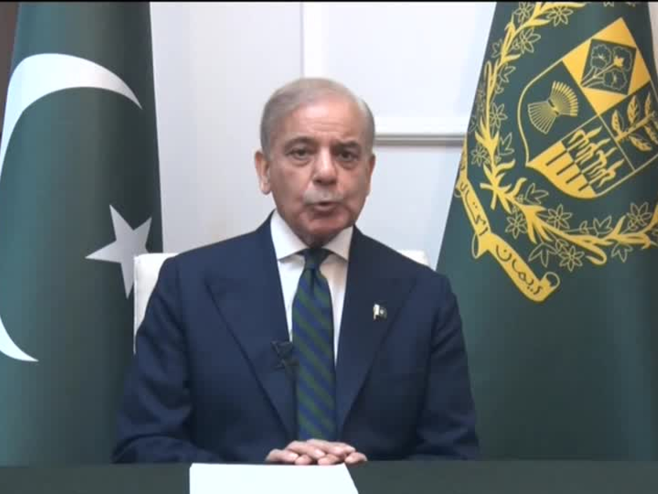 夏巴茲說，巴基斯坦正作出外交努力，幫助結束中東戰事。（路透社資料圖片）