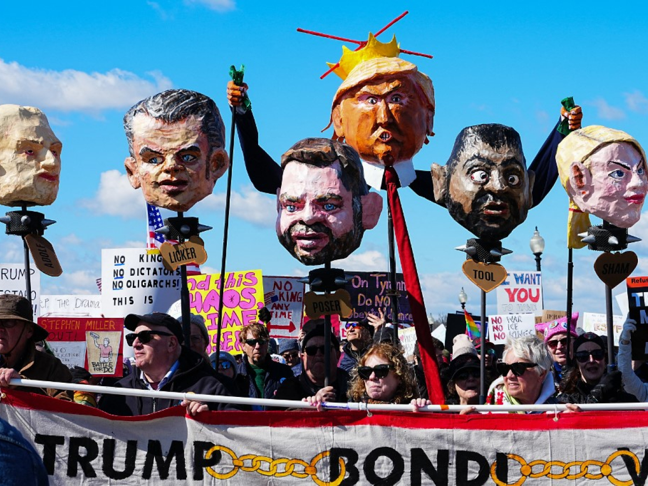Organisers say more than 3,000 rallies are planned, in major cities and in suburbs and rural areas &ndash; even in the Alaskan town of Kotzebue, above the Arctic circle. Photo: AFP