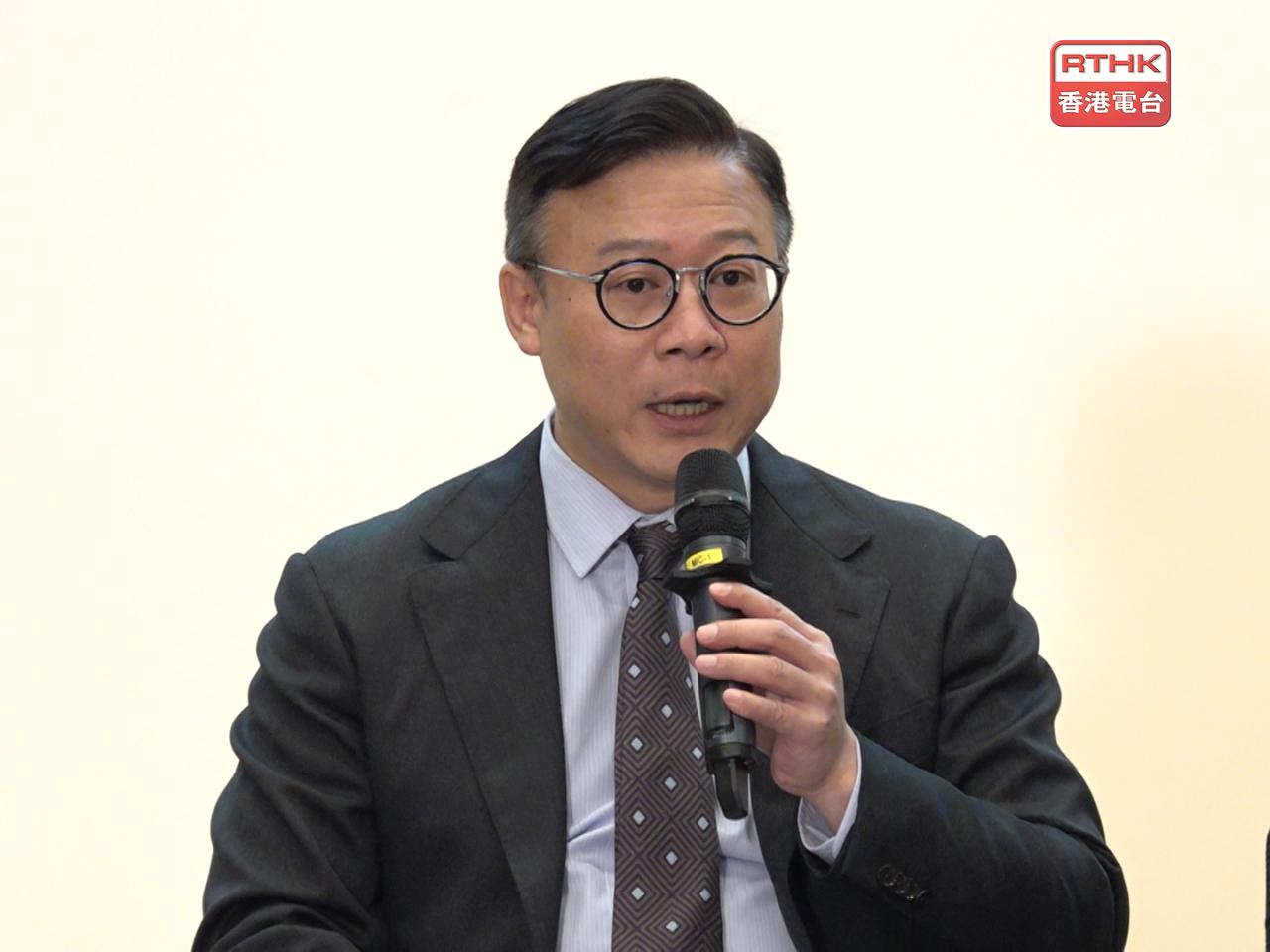 張國鈞前赴北京，率領由香港特區政府主辦的第三屆國家安全教育參訪團在當地考察。（港台圖片）