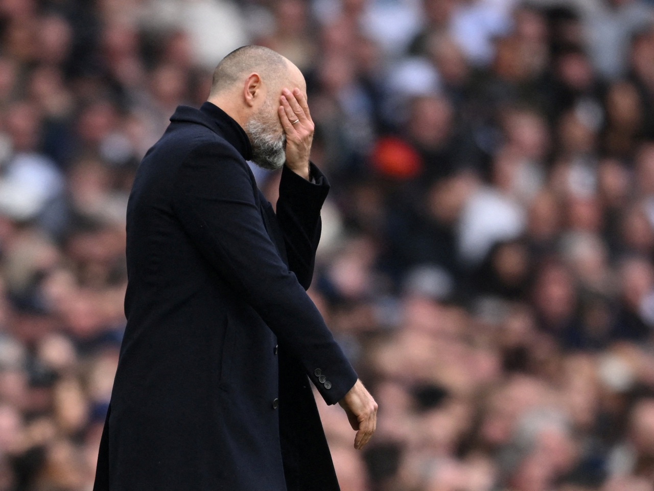 英超熱刺與領軍只有七場的看守領隊杜陀，在雙方同意下分道揚鑣。（路透社資料圖片）