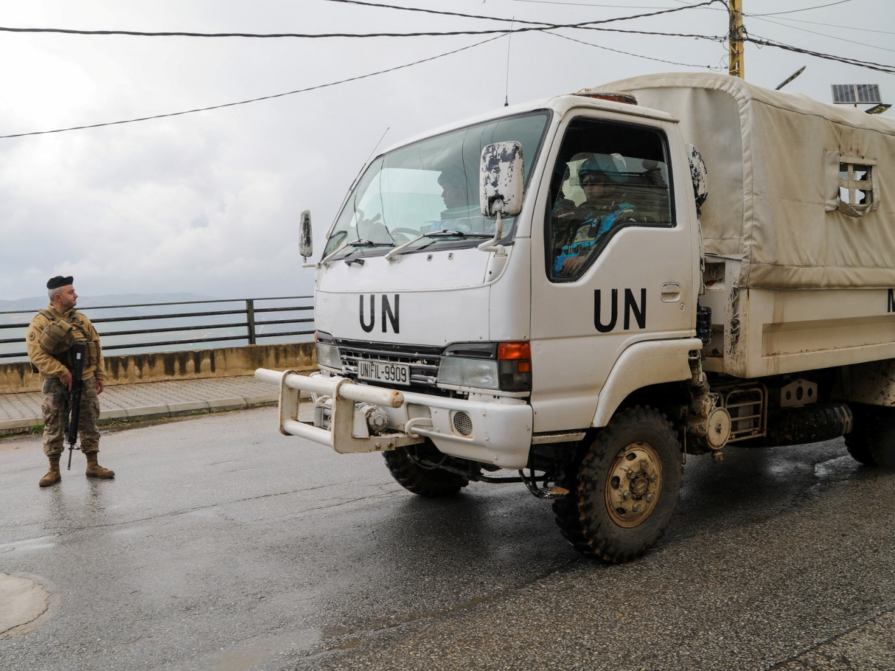 The UN force in Lebanon says an explosion caused by a projectile killed a peacekeeper and left another critically injured. File photo: Reuters