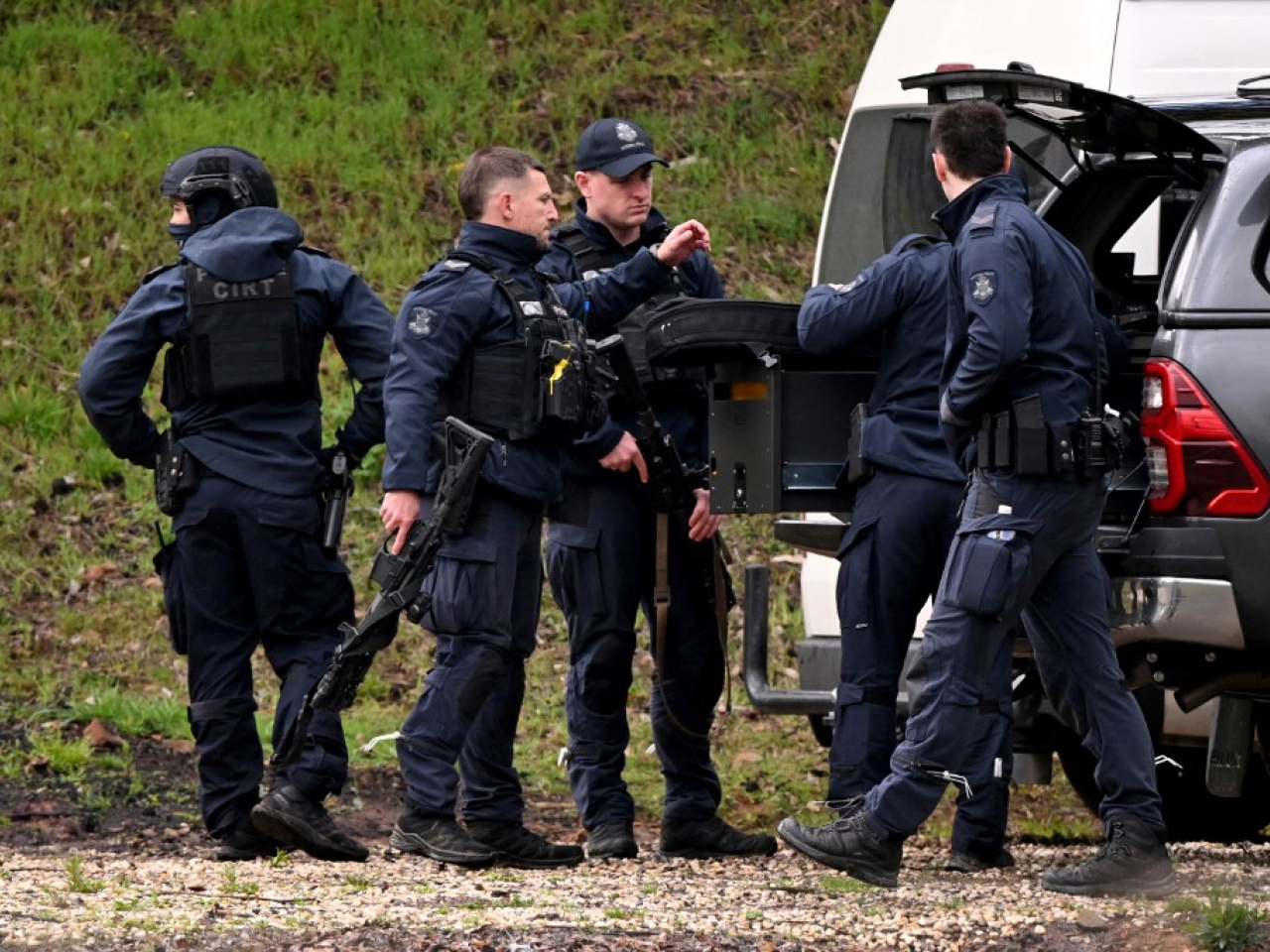 Australian police had gone on a seven-month manhunt for Dezi Freeman after he fled into bushland last August after allegedly killing two officers. File photo: AFP