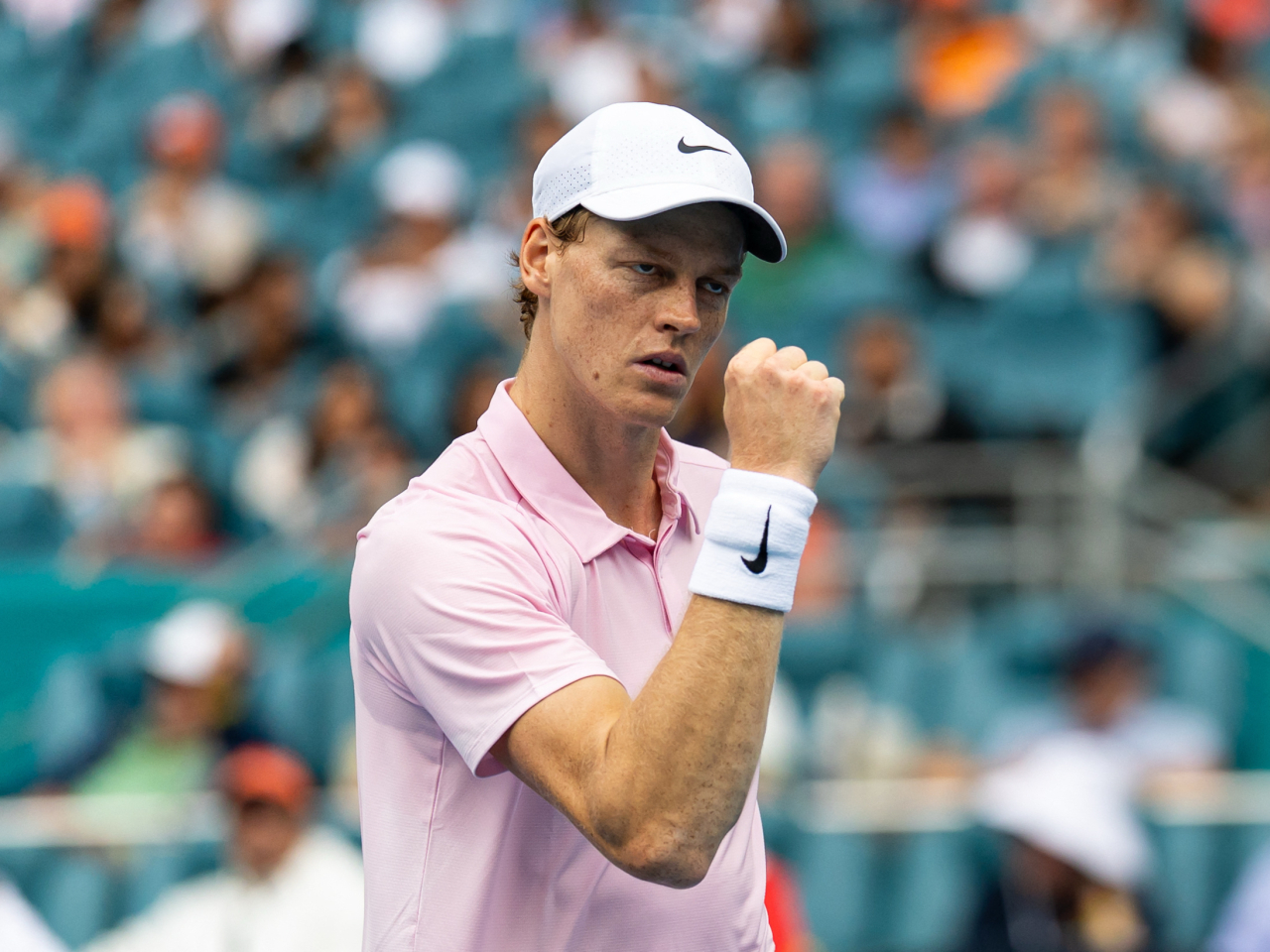 Sinner is just the eighth man in history to complete the elusive 'Sunshine Double'. Photo: Reuters