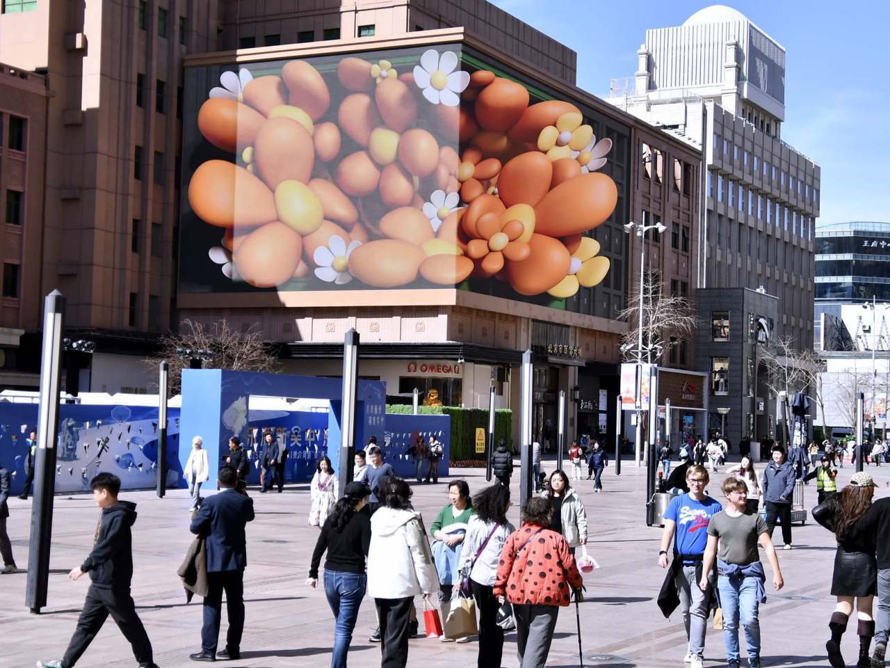 國家統計局數據顯示，中國人口連續四年負增長，去年近800萬嬰兒出生，死亡人口則逾1100萬人。（新華社）