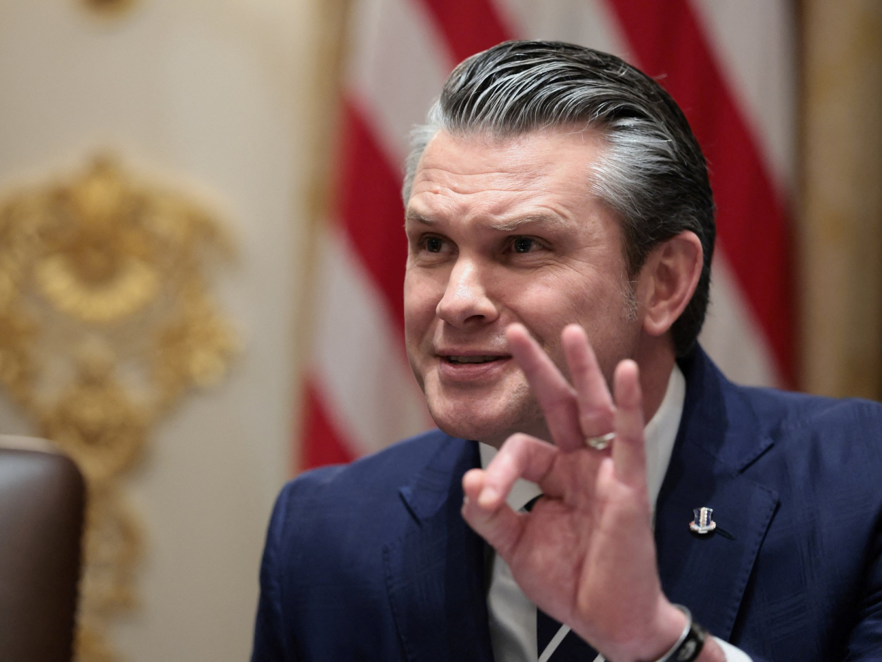 The Pentagon has refuted a Financial Times report that US Defence Secretary Pete Hegseth's broker had attempted make a big investment in major defence companies  before the US-Israeli attack on Iran. File photo: Reuters
