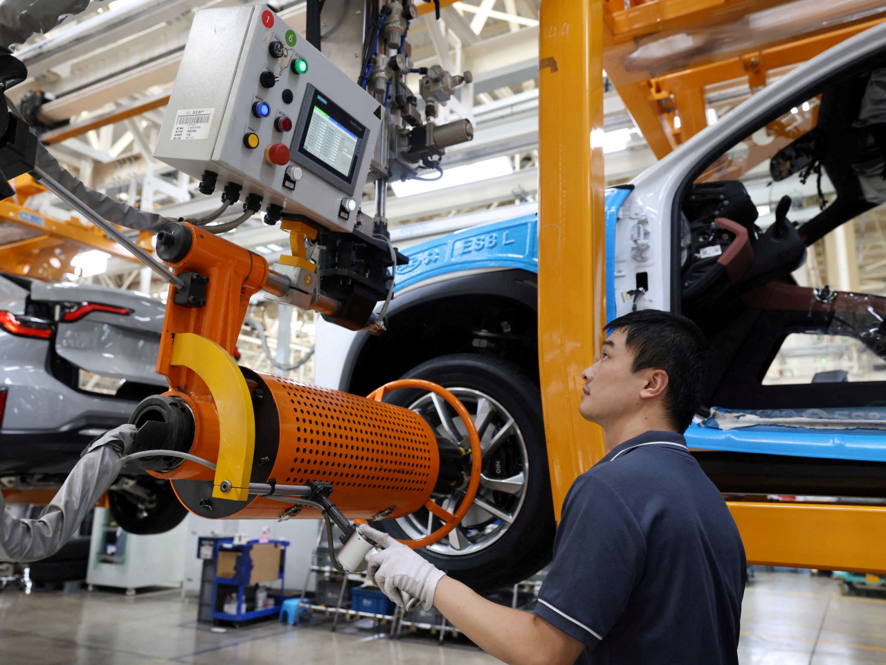 The manufacturing purchasing managers' index rose to 50.4 from 49 in February, above the 50-threshold and hitting the highest point in 12 months. File photo: Reuters