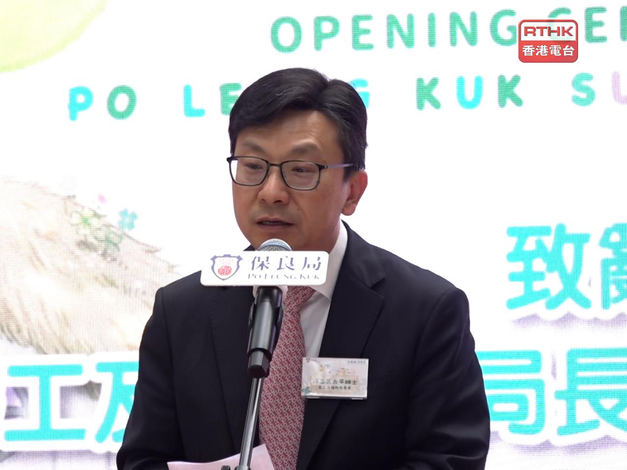 孫玉菡相信「悅兒家」的落成，為有需要的小朋友提供最好的地方。(劉澤浩攝)