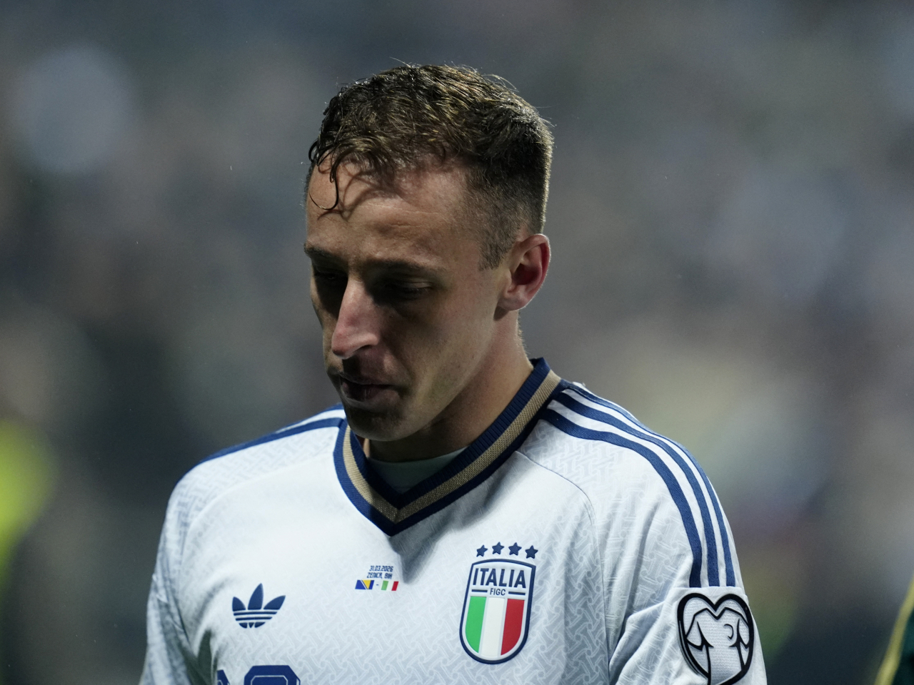 Italy's hopes of ending a twelve year World Cup absence were dashed by Bosnia and Herzegovina. Photo: Reuters